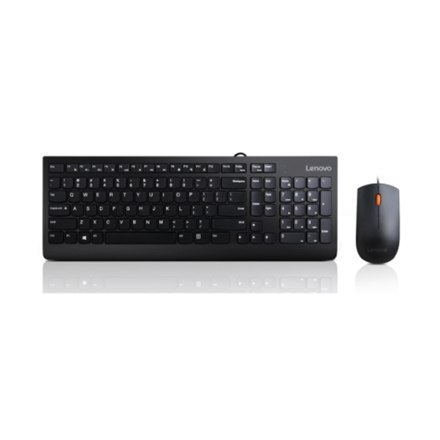 Lenovo | Black | USB Combo Keyboard & Mouse | 300 | Keyboard and Mouse Combo | English | 1.8 m | Black | Wired Via USB Lenovo | Black | USB Combo Keyboard & Mouse | 300 | Keyboard and Mouse Combo | English | 1.8 m | Black | Wired Via USB