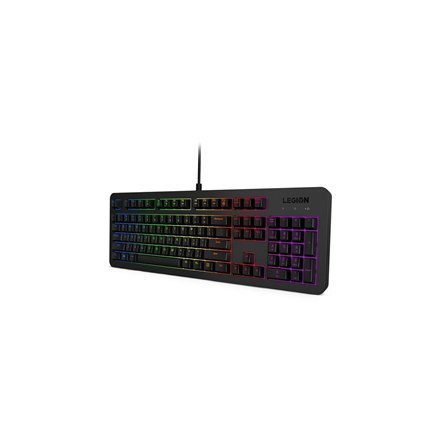 Lenovo | Gaming Keyboard | Legion K300 | Gaming keyboard | Wired | US | 1.8 m | Black | 1035 g Lenovo | Gaming Keyboard | Legion K300 | Gaming keyboard | Wired | US | 1.8 m | Black | 1035 g