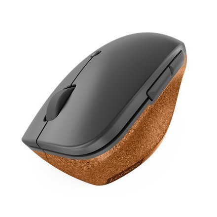 Lenovo | Go Wireless Vertical Mouse | USB-A | Grey Lenovo | Go Wireless Vertical Mouse | USB-A | Grey