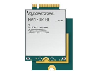 Lenovo | WWAN Module | TP QUECTEL SDX24 EM120R-GL CAT12 PCIE | 42 x 30 x 2.3 mm | 1 year(s) | 6.2 g Lenovo | WWAN Module | TP QUECTEL SDX24 EM120R-GL CAT12 PCIE | 42 x 30 x 2.3 mm | 1 year(s) | 6.2 g
