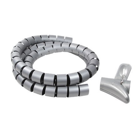 Logilink | Spiralna opaska kablowa | Owijka kablowa | 1,5 m Logilink | Spiralna opaska kablowa | Owijka kablowa | 1,5 m