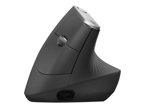 Logitech | Ergonomiczna mysz | MX VERTICAL | Bezprzewodowa | USB, Bluetooth | Grafitowa Logitech | Ergonomiczna mysz | MX VERTICAL | Bezprzewodowa | USB, Bluetooth | Grafitowa