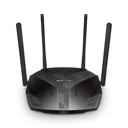 Mercusys | AX1800 Dwupasmowy router WiFi 6 | MR70X | 802.11ax | 1201+574 Mbit/s | 10/100/1000 Mbit/s | Porty Ethernet LAN (RJ-45 Mercusys | AX1800 Dwupasmowy router WiFi 6 | MR70X | 802.11ax | 1201+574 Mbit/s | 10/100/1000 Mbit/s | Porty Ethernet LAN (RJ-45