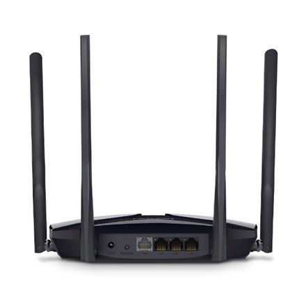 Mercusys | AX1800 Dwupasmowy router WiFi 6 | MR70X | 802.11ax | 1201+574 Mbit/s | 10/100/1000 Mbit/s | Porty Ethernet LAN (RJ-45 Mercusys | AX1800 Dwupasmowy router WiFi 6 | MR70X | 802.11ax | 1201+574 Mbit/s | 10/100/1000 Mbit/s | Porty Ethernet LAN (RJ-45