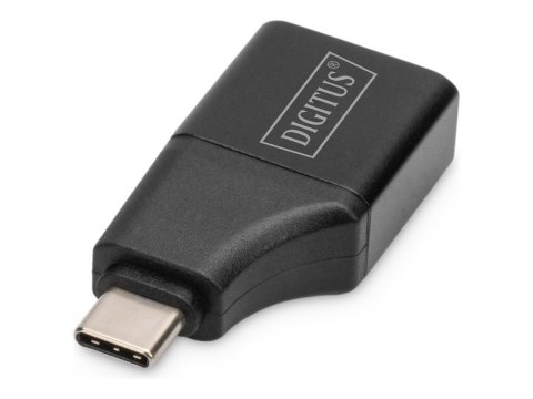 Męski przewód USB-C na żeńskie HDMI, 24-pinowy czarny Digitus, typ A. Męski przewód USB-C na żeńskie HDMI, 24-pinowy czarny Digitus, typ A.