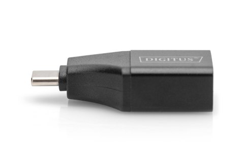 Męski przewód USB-C na żeńskie HDMI, 24-pinowy czarny Digitus, typ A. Męski przewód USB-C na żeńskie HDMI, 24-pinowy czarny Digitus, typ A.