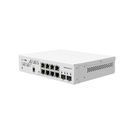 MikroTik | Cloud Router Switch | CSS610-8G-2S+IN | Zarządzanie przez sieć | Możliwość montażu w szafie | Ilość portów 10/100 Mbp MikroTik | Cloud Router Switch | CSS610-8G-2S+IN | Zarządzanie przez sieć | Możliwość montażu w szafie | Ilość portów 10/100 Mbp