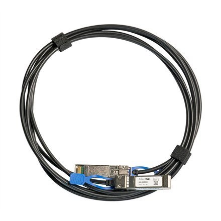 MikroTik | Kabel 25GBase Direct Attach | XS+DA0003 | SFP/SFP+/SFP28 | Maksymalna odległość transferu 3 m | Obsługa SFP 1G/SFP+ 1 MikroTik | Kabel 25GBase Direct Attach | XS+DA0003 | SFP/SFP+/SFP28 | Maksymalna odległość transferu 3 m | Obsługa SFP 1G/SFP+ 1