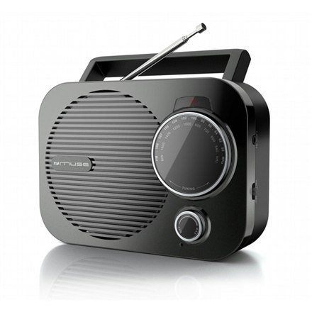 Muse | M-050 R | Przenośne radio | Wejście AUX | Czarny Muse | M-050 R | Przenośne radio | Wejście AUX | Czarny