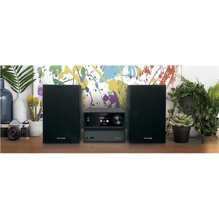 Muse | Mikrosystem Bluetooth z radiem DAB+/FM | M-70 DBT | Port USB | Wejście AUX | Bluetooth | Odtwarzacz CD | Radio FM Muse | Mikrosystem Bluetooth z radiem DAB+/FM | M-70 DBT | Port USB | Wejście AUX | Bluetooth | Odtwarzacz CD | Radio FM