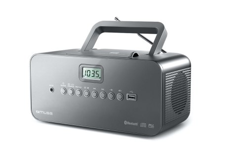 Muse | Przenośny odtwarzacz CD/MP3 z radiem, Bluetooth i USB | M-30BT | Czarny | Przenośny | Bezprzewodowy | Funkcja Bluetooth Muse | Przenośny odtwarzacz CD/MP3 z radiem, Bluetooth i USB | M-30BT | Czarny | Przenośny | Bezprzewodowy | Funkcja Bluetooth