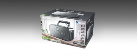 Muse | Przenośny odtwarzacz CD/MP3 z radiem, Bluetooth i USB | M-30BT | Czarny | Przenośny | Bezprzewodowy | Funkcja Bluetooth Muse | Przenośny odtwarzacz CD/MP3 z radiem, Bluetooth i USB | M-30BT | Czarny | Przenośny | Bezprzewodowy | Funkcja Bluetooth