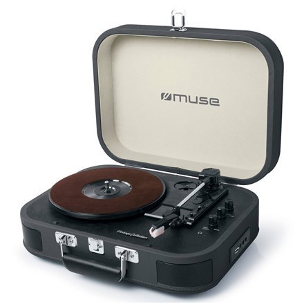 Muse | System stereo z gramofonem | MT-201 DG | Port USB | Wejście AUX Muse | System stereo z gramofonem | MT-201 DG | Port USB | Wejście AUX