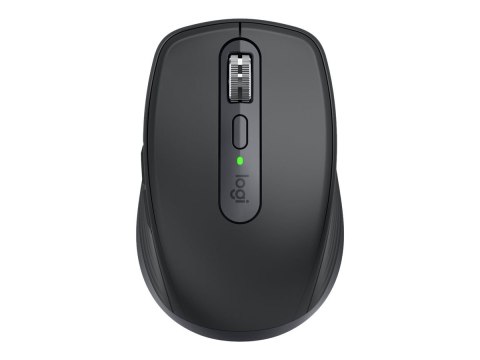 Mysz Logitech MX Anywhere 3S - bezprzewodowa RF + Bluetooth, laserowa, 8000 DPI, grafitowa | Logitech Mysz Logitech MX Anywhere 3S - bezprzewodowa RF + Bluetooth, laserowa, 8000 DPI, grafitowa | Logitech