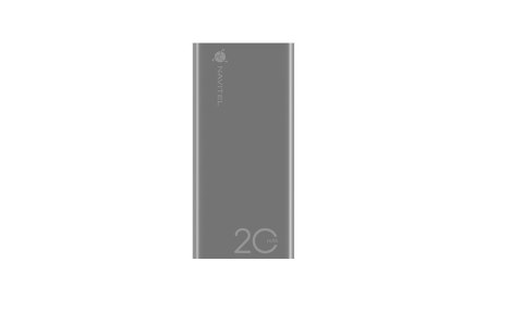 Navitel | Przenośna ładowarka | PWR20 AL SILVER | Litowo-jonowa Navitel | Przenośna ładowarka | PWR20 AL SILVER | Litowo-jonowa