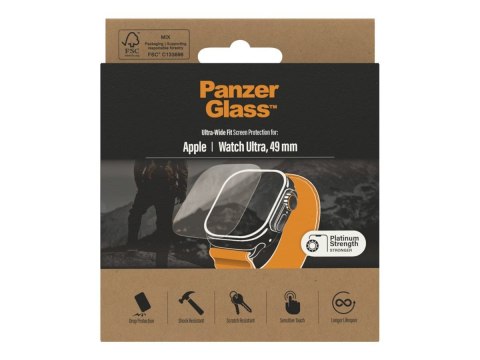 Ochraniacz ekranu PanzerGlass Apple Watch Ultra 49mm | PanzerGlass Ochraniacz ekranu PanzerGlass Apple Watch Ultra 49mm | PanzerGlass