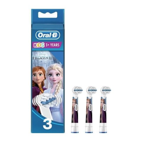 Oral-B | Zamienne Główki do Szczoteczki | Zestaw 3 Sztuki | Dla Dzieci | Białe Oral-B | Zamienne Główki do Szczoteczki | Zestaw 3 Sztuki | Dla Dzieci | Białe