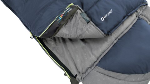 Outwell Contour Lux Sleeping Bag, Left zipper, Deep Blue Outwell Contour Lux Sleeping Bag, Left zipper, Deep Blue
