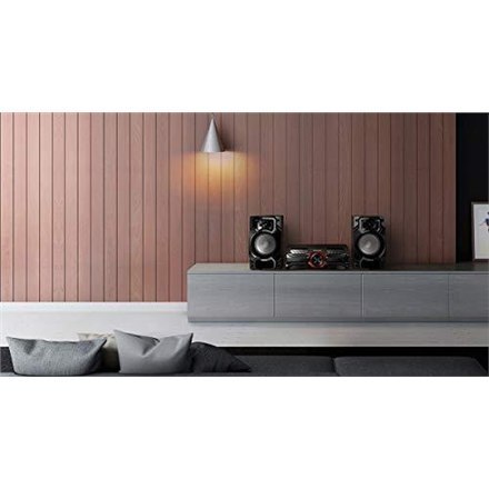 Panasonic | SC-AKX320E-K | Stereo System | AUX in | Bluetooth | CD player | FM radio | Wireless connection Panasonic | SC-AKX320E-K | Stereo System | AUX in | Bluetooth | CD player | FM radio | Wireless connection