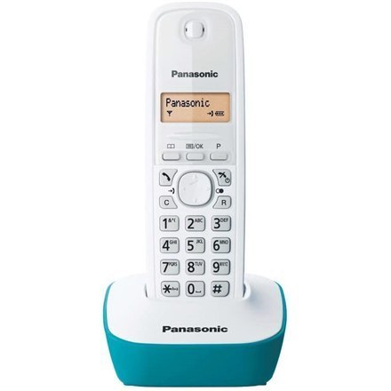 Panasonic | Telefon bezprzewodowy | KX-TG1611FXC | Wbudowany wyświetlacz | ID dzwoniącego | Biały | Połączenie konferencyjne | P Panasonic | Telefon bezprzewodowy | KX-TG1611FXC | Wbudowany wyświetlacz | ID dzwoniącego | Biały | Połączenie konferencyjne | P