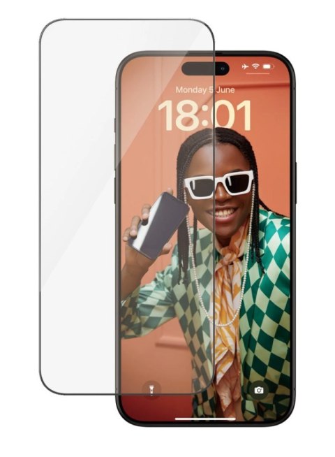 PanzerGlass | Ochraniacz ekranu | Apple | IPhone 15 Pro Max | Szkło | Przezroczysty | Bardzo szerokie dopasowanie, Odporny na za PanzerGlass | Ochraniacz ekranu | Apple | IPhone 15 Pro Max | Szkło | Przezroczysty | Bardzo szerokie dopasowanie, Odporny na za