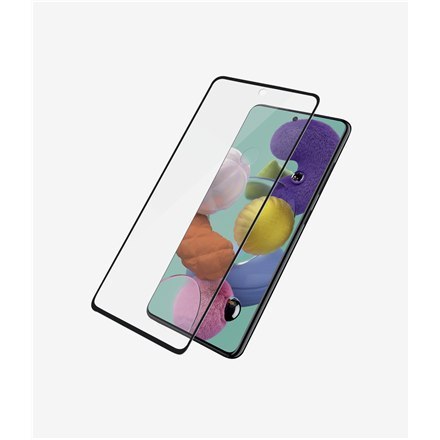 PanzerGlass | Ochraniacz ekranu - szkło | Samsung Galaxy A51 | Szkło hartowane | Czarny | Przezroczysty PanzerGlass | Ochraniacz ekranu - szkło | Samsung Galaxy A51 | Szkło hartowane | Czarny | Przezroczysty
