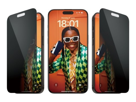 PanzerGlass | Privacy Screen Protector | Apple | iPhone 15 Pro Max | Tempered glass | Black | Ultra-Wide Fit W. Easyaligner PanzerGlass | Privacy Screen Protector | Apple | iPhone 15 Pro Max | Tempered glass | Black | Ultra-Wide Fit W. Easyaligner