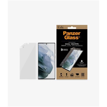 PanzerGlass | Screen protector - film | Samsung Galaxy S22 Ultra | Thermoplastic polyurethane (TPU) | Transparent PanzerGlass | Screen protector - film | Samsung Galaxy S22 Ultra | Thermoplastic polyurethane (TPU) | Transparent