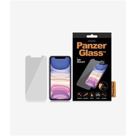 PanzerGlass | Screen protector - glass | Apple iPhone 11, XR | Tempered glass | Transparent PanzerGlass | Screen protector - glass | Apple iPhone 11, XR | Tempered glass | Transparent