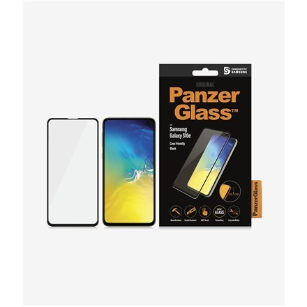 PanzerGlass | Screen protector - glass | Samsung Galaxy S10e | Tempered glass | Black | Transparent PanzerGlass | Screen protector - glass | Samsung Galaxy S10e | Tempered glass | Black | Transparent