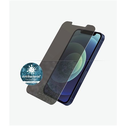 PanzerGlass | Screen protector - glass - with privacy filter | Apple iPhone 12 mini | Tempered glass | Black | Transparent PanzerGlass | Screen protector - glass - with privacy filter | Apple iPhone 12 mini | Tempered glass | Black | Transparent