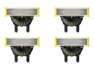Philips | Wymienne ostrze (4 szt.) | OneBlade QP440/50 | Czarny/Zielony Philips | Wymienne ostrze (4 szt.) | OneBlade QP440/50 | Czarny/Zielony