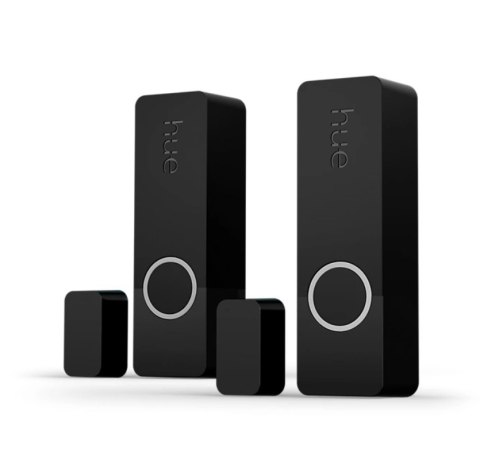 Philips Hue Contact sensor, 2pcs pack, Black Philips Hue Contact sensor, 2pcs pack, Black