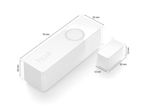 Philips Hue Contact sensor, White Philips Hue Contact sensor, White