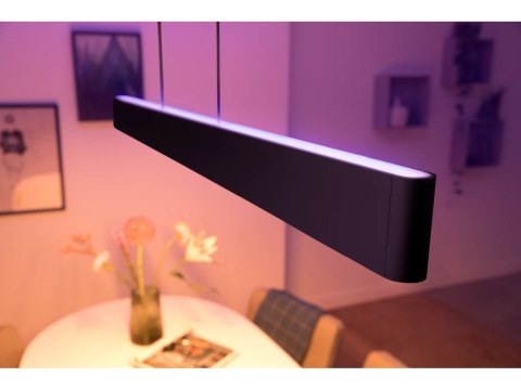 Philips Hue | Lampa wisząca Ensis czarna 79W 24V | 79 W | Biały i Colour Ambiance 2000-6500K Philips Hue | Lampa wisząca Ensis czarna 79W 24V | 79 W | Biały i Colour Ambiance 2000-6500K