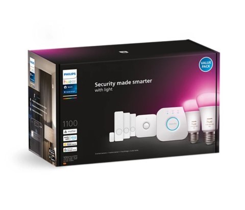 Philips Hue Secure Sensor Set WCA E27, Bridge, Sensors Philips Hue Secure Sensor Set WCA E27, Bridge, Sensors