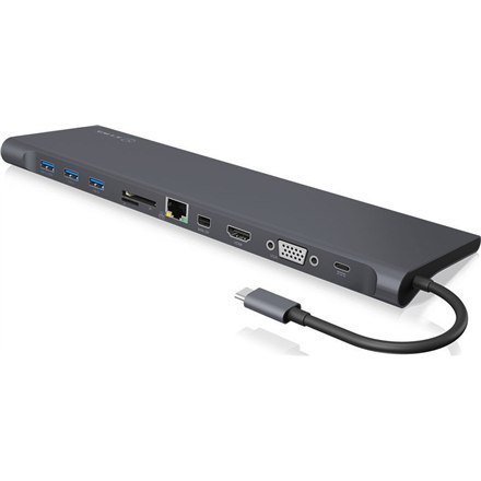 Raidsonic | Icy Box | IB-DK2102-C DockingStation | Stacja dokująca | Porty Ethernet LAN (RJ-45) 1 | Porty VGA (D-Sub) ilość 1 | Raidsonic | Icy Box | IB-DK2102-C DockingStation | Stacja dokująca | Porty Ethernet LAN (RJ-45) 1 | Porty VGA (D-Sub) ilość 1 |