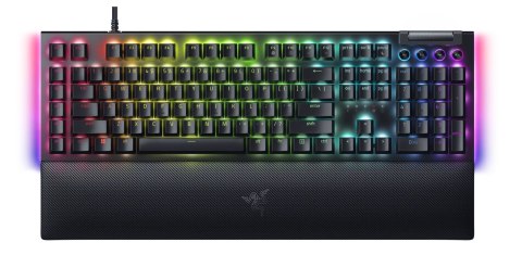 Razer | BlackWidow V4 | Klawiatura dla graczy | Przewodowa | RU | Czarna | Żółta Switch Razer | BlackWidow V4 | Klawiatura dla graczy | Przewodowa | RU | Czarna | Żółta Switch