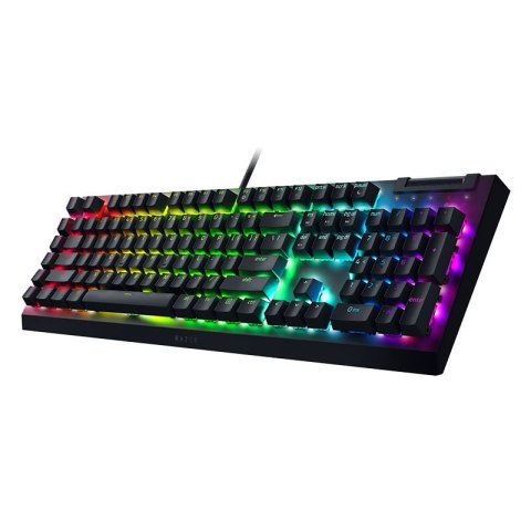 Razer | Mechaniczna klawiatura do gier | BlackWidow V4 X | Mechaniczna klawiatura do gier | Przewodowa | USA | Czarna | Żółte pr Razer | Mechaniczna klawiatura do gier | BlackWidow V4 X | Mechaniczna klawiatura do gier | Przewodowa | USA | Czarna | Żółte pr