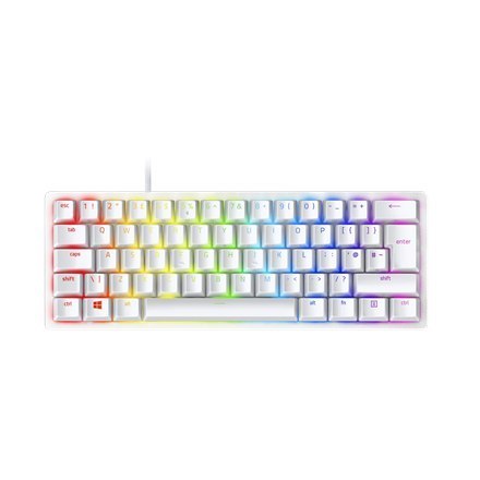 Razer | Optyczna klawiatura do gier | Huntsman Mini 60% | Klawiatura do gier | Podświetlenie LED RGB | RU | Przewodowa | Mercury Razer | Optyczna klawiatura do gier | Huntsman Mini 60% | Klawiatura do gier | Podświetlenie LED RGB | RU | Przewodowa | Mercury