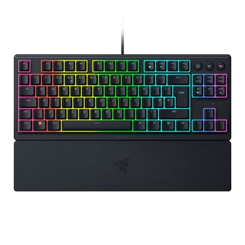 Razer | Ornata V3 Tenkeyless | Mechaniczna klawiatura dla graczy | Przewodowa | Podświetlenie LED RGB | NORD | Czarna Razer | Ornata V3 Tenkeyless | Mechaniczna klawiatura dla graczy | Przewodowa | Podświetlenie LED RGB | NORD | Czarna
