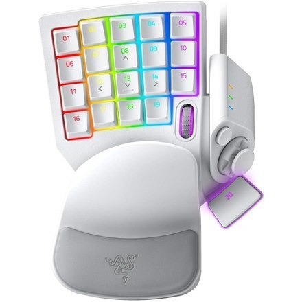 Razer Tartarus Pro Gaming Keypad, Wired, White Razer | Tartarus Pro | Gaming Keypad | RGB LED light | White | Wired Razer Tartarus Pro Gaming Keypad, Wired, White Razer | Tartarus Pro | Gaming Keypad | RGB LED light | White | Wired