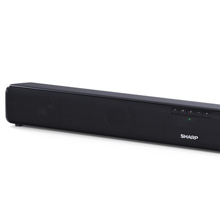 Sharp | HT-SB110 2.0 Slim Soundbar | Bluetooth | Black | HDMI, Optical, Bluetooth | 90 W | No | Wireless connection Sharp | HT-SB110 2.0 Slim Soundbar | Bluetooth | Black | HDMI, Optical, Bluetooth | 90 W | No | Wireless connection