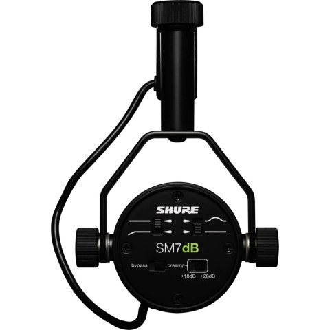 Shure | Dynamiczny mikrofon wokalny z wbudowanym przedwzmacniaczem | SM7DB | Czarny Shure | Dynamiczny mikrofon wokalny z wbudowanym przedwzmacniaczem | SM7DB | Czarny