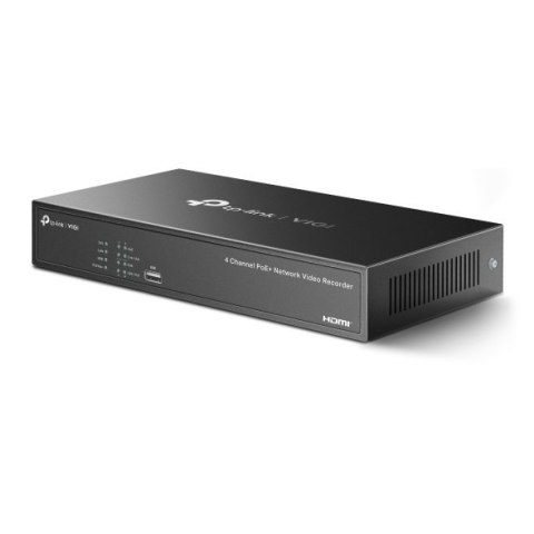Sieciowy rejestrator wideo TP-LINK | PoE+ | VIGI NVR1004H-4P | 1 | 4-kanałowy Sieciowy rejestrator wideo TP-LINK | PoE+ | VIGI NVR1004H-4P | 1 | 4-kanałowy