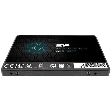 Silicon Power | Ace | A55 | 2000 GB | Format SSD 2,5" | Interfejs SSD SATA III | Prędkość odczytu 500 MB/s | Prędkość zapisu 450 Silicon Power | Ace | A55 | 2000 GB | Format SSD 2,5" | Interfejs SSD SATA III | Prędkość odczytu 500 MB/s | Prędkość zapisu 450