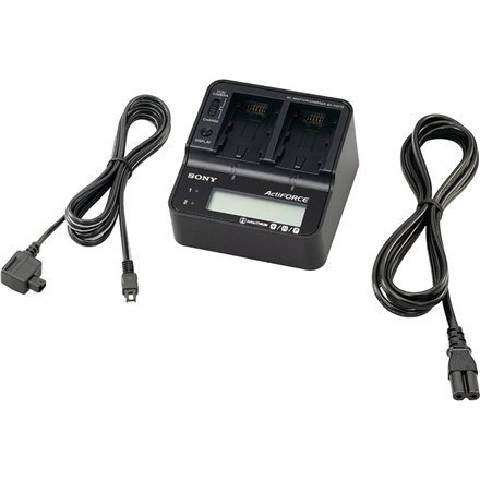 Sony | AC-VQV10 Dwugniazdowy zasilacz sieciowy/ładowarka do akumulatorów Sony V, H i P-Series InfoLITHIUM | Ładowarka sieciowa | Sony | AC-VQV10 Dwugniazdowy zasilacz sieciowy/ładowarka do akumulatorów Sony V, H i P-Series InfoLITHIUM | Ładowarka sieciowa |