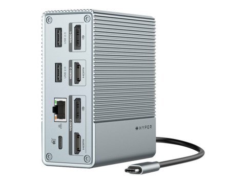 Stacja dokująca USB-C HyperDrive GEN2 12 w 1 | Porty Ethernet LAN (RJ-45) 1 | Ilość portów HDMI 2 Stacja dokująca USB-C HyperDrive GEN2 12 w 1 | Porty Ethernet LAN (RJ-45) 1 | Ilość portów HDMI 2