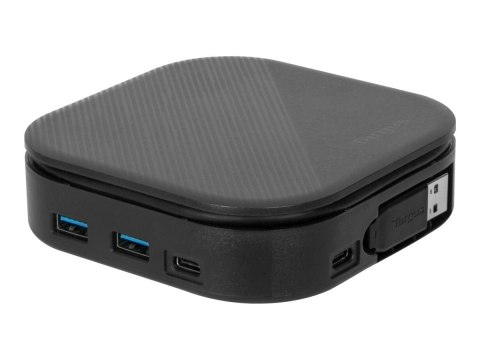 Stacja dokująca podróżna Universal DisplayLink USB-C z podwójnym monitorem, 80W | 2 porty HDMI | Ethernet LAN Stacja dokująca podróżna Universal DisplayLink USB-C z podwójnym monitorem, 80W | 2 porty HDMI | Ethernet LAN