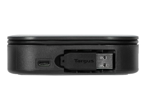 Stacja dokująca podróżna Universal DisplayLink USB-C z podwójnym monitorem, 80W | 2 porty HDMI | Ethernet LAN Stacja dokująca podróżna Universal DisplayLink USB-C z podwójnym monitorem, 80W | 2 porty HDMI | Ethernet LAN